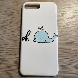iPhone 7plus/8plus “Oh Whale” Case